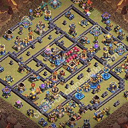 Base plan (layout), Town Hall Level 18 for clan wars (#3590)