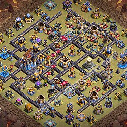 Base plan (layout), Town Hall Level 18 for clan wars (#3603)