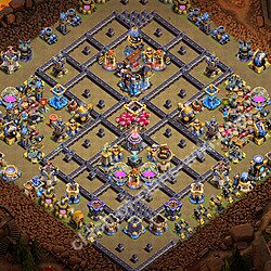 Base plan (layout), Town Hall Level 18 for clan wars (#3615)