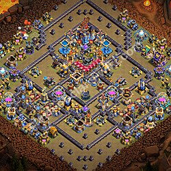 Base plan (layout), Town Hall Level 18 for clan wars (#3616)