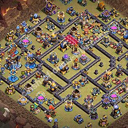 Municipio livello 18 Base di Guerra + Link - Miglior Disposizione Villaggio COC 2026 TH18, #3626
