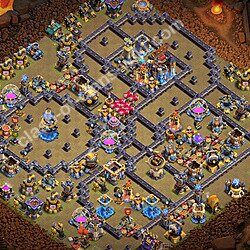Base plan (layout), Town Hall Level 18 for clan wars (#3639)