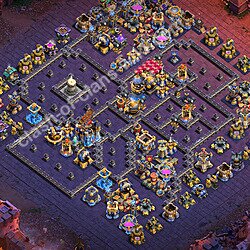 Base plan (layout), Town Hall Level 18 for clan wars (#3640)