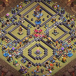 Base plan (layout), Town Hall Level 18 for clan wars (#3675)