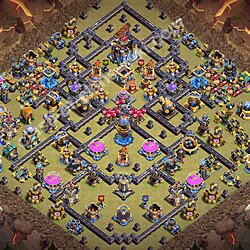 Base plan (layout), Town Hall Level 18 for clan wars (#3691)