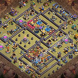 Base plan (layout), Town Hall Level 18 for clan wars (#3702)