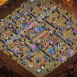 Base plan (layout), Town Hall Level 18 for clan wars (#3722)