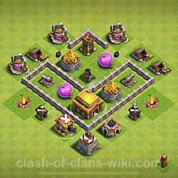 Base plan (layout), Town Hall Level 3 for farming (#152)