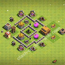 Base plan TH3 Max Levels for Farming 2026, #154