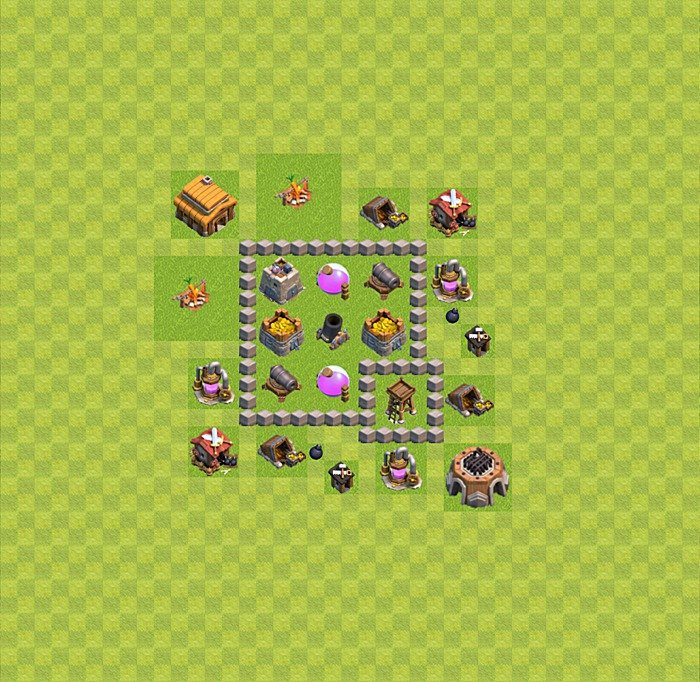 Base plan TH3 (design / layout) for Farming, #21