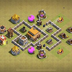 TH3 War Base Plan, Anti 3 Stars, Anti Everything, Town Hall 3 CWL Design 2026, #31