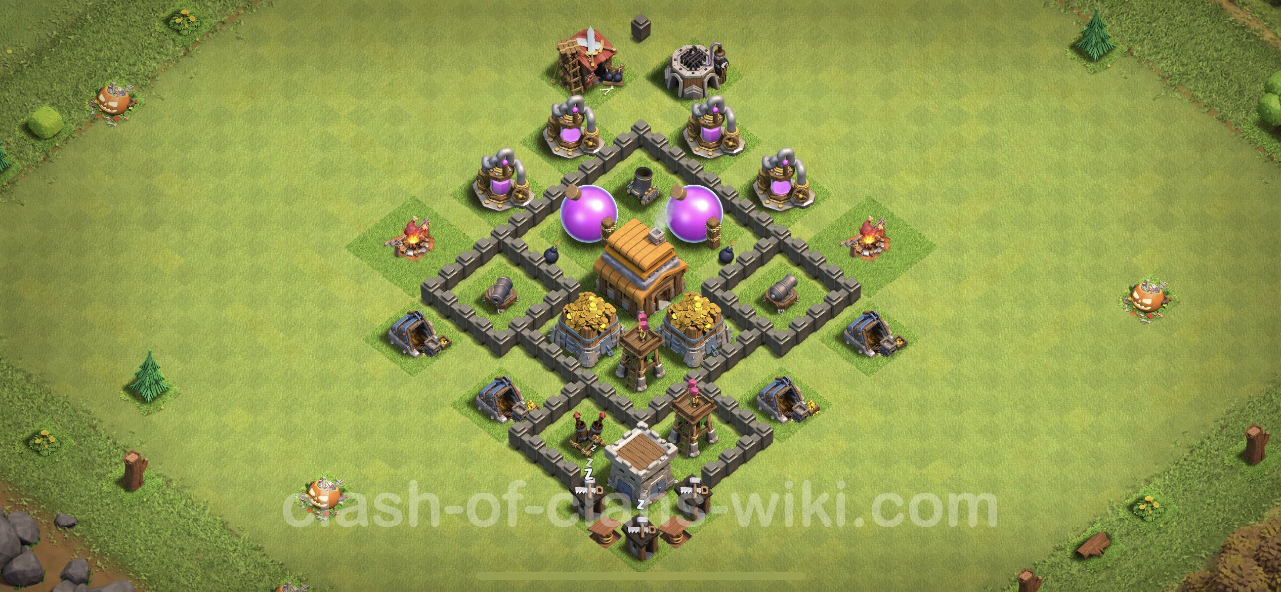 Villaggio Clash Of Clans Municipio 4