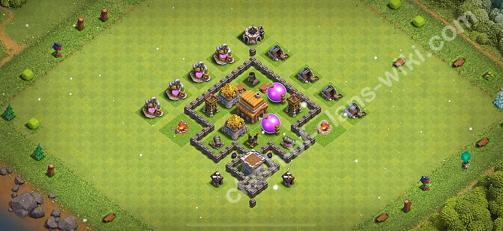 الخطة الأساسية للزراعة في قاعة المدينة 4 ، البديل 188