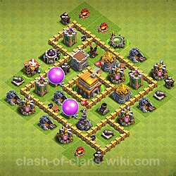 Base plan (layout), Town Hall Level 5 for trophies (defense) (#1097)