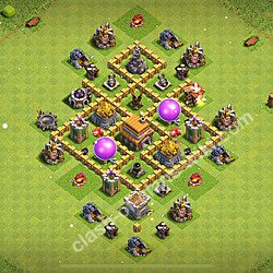 Die Base Rathaus LvL 5 für Trophäen (Verteidigung) (#2608)