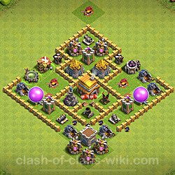 Base plan (layout), Town Hall Level 5 for trophies (defense) (#273)