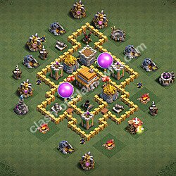 Base plan (layout), Town Hall Level 5 for trophies (defense) (#3379)