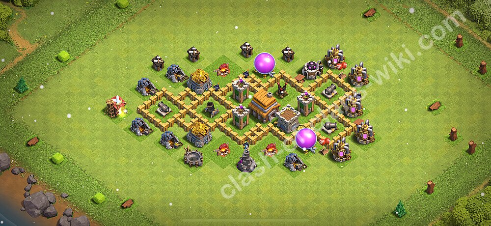 トロフィーコレクションの基本計画タウンホールレベル5, 異形269