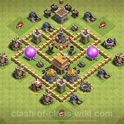 Base plan (layout), Town Hall Level 5 for farming (#265)