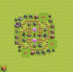 Base plan (layout), Town Hall Level 5 for farming (#27)