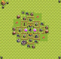 Base plan (layout), Town Hall Level 5 for farming (#34)