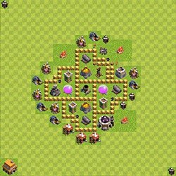 Base plan (layout), Town Hall Level 5 for farming (#44)