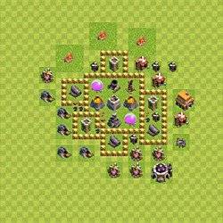 Base plan (layout), Town Hall Level 5 for farming (#45)