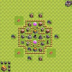 Base plan (layout), Town Hall Level 5 for farming (#52)