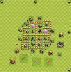 Base plan (layout), Town Hall Level 5 for farming (#54)