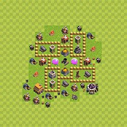 Base plan (layout), Town Hall Level 5 for farming (#59)