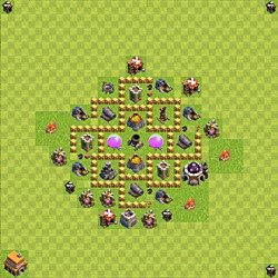 Base plan (layout), Town Hall Level 5 for farming (#64)