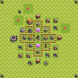 Base plan (layout), Town Hall Level 5 for farming (#65)