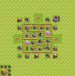 Base plan (layout), Town Hall Level 5 for farming (#66)