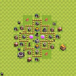 Base plan (layout), Town Hall Level 5 for farming (#68)