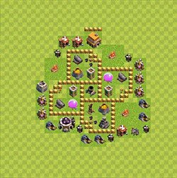 Base plan (layout), Town Hall Level 5 for farming (#69)