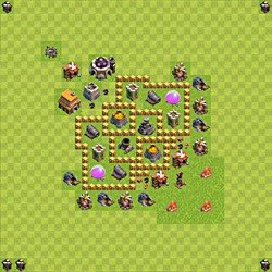 Base plan (layout), Town Hall Level 5 for farming (#70)