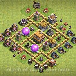Base plan (layout), Town Hall Level 5 for farming (#85)