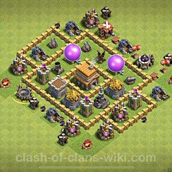 Base plan (layout), Town Hall Level 5 for farming (#86)