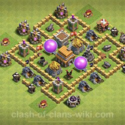 Base plan (layout), Town Hall Level 5 for farming (#87)