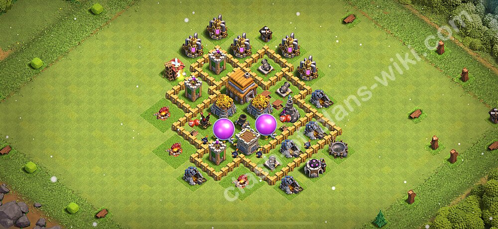 BB5 Maksimum Seviye köy düzeni Kopyalama Linki, Hibrit Farm için 2026, #1706