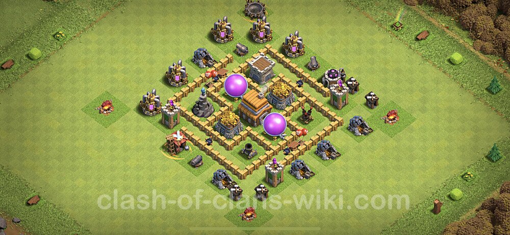 Clash Of Clans Rathaus 5 Max