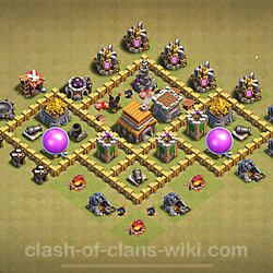 Base plan (layout), Town Hall Level 5 for clan wars (#1703)