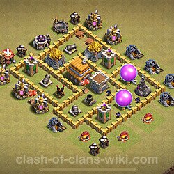 Base plan (layout), Town Hall Level 5 for clan wars (#1704)