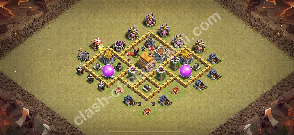 Top Anti 3 Etoiles Base de Guerre HDV 5 + Lien (Link), Anti tout 2026 gdc - Hôtel de Ville 5 Base Copier, #1703