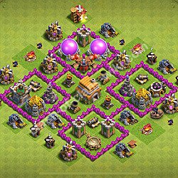 Base plan (layout), Town Hall Level 6 for trophies (defense) (#1556)