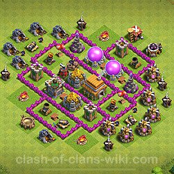 Die Base Rathaus LvL 6 für Farmen (#1686)