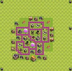 Base plan (layout), Town Hall Level 6 for farming (#33)