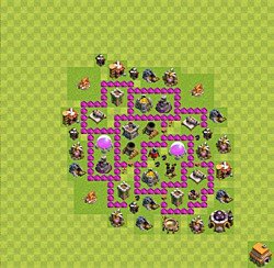 Base plan (layout), Town Hall Level 6 for farming (#45)
