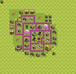 Base plan (layout), Town Hall Level 6 for farming (#47)