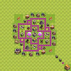 Base plan (layout), Town Hall Level 6 for farming (#73)